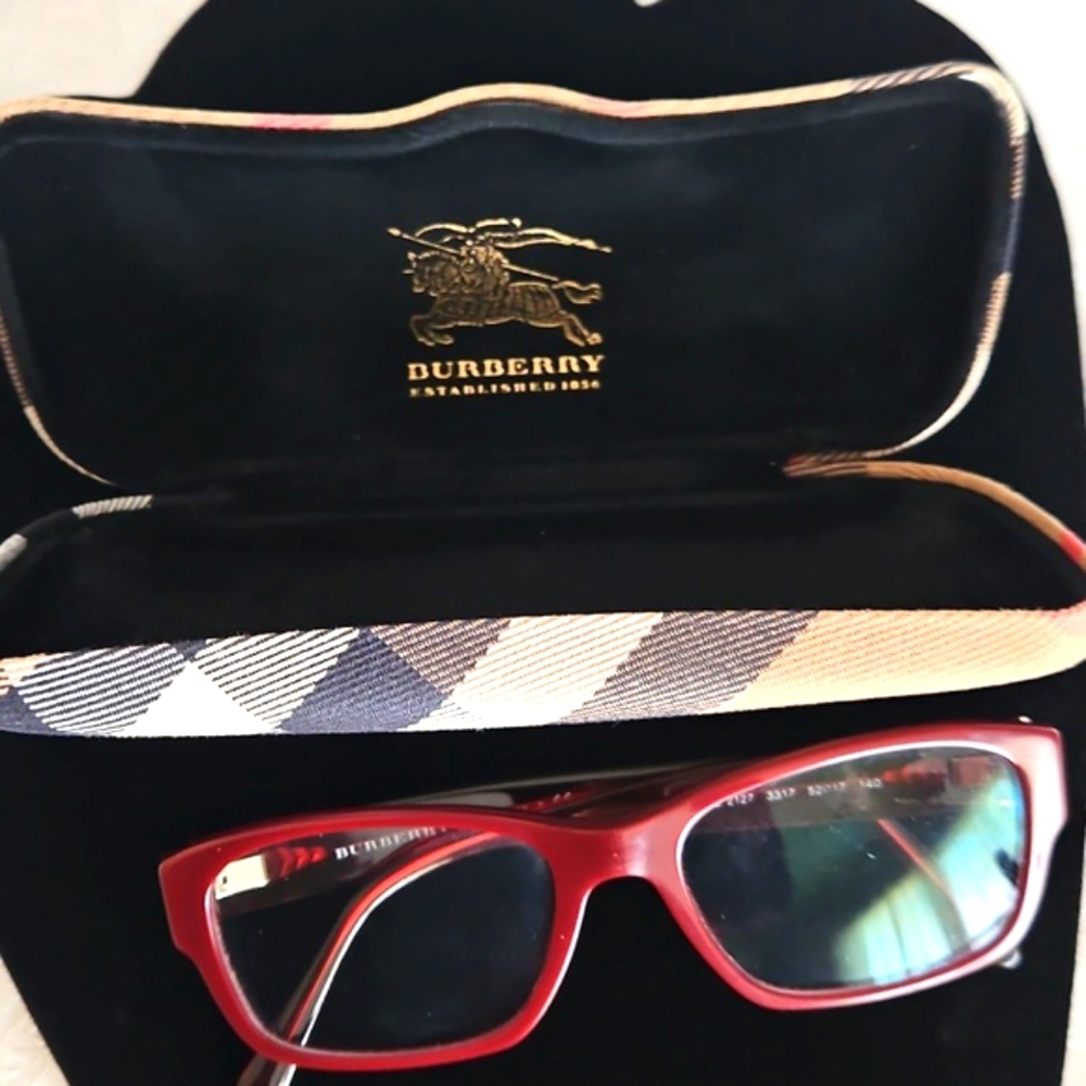 Burberry Glasses with Hard Case. - Picture 2 of 13